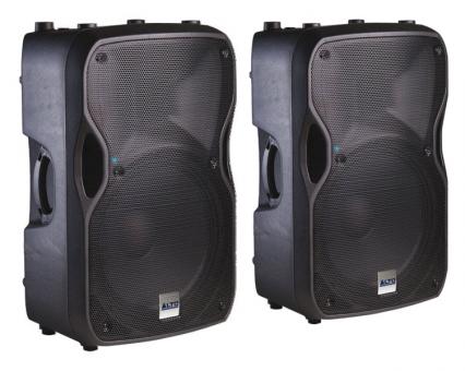 2 enceintes amplifiées 2x800 watts