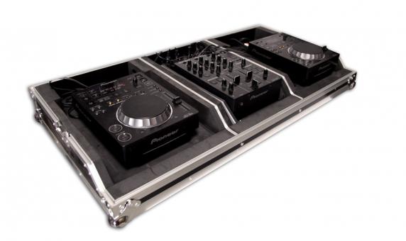 Rack table mixage Pionner DJM 350 + 2 lecteurs CD  DJM350 + USB