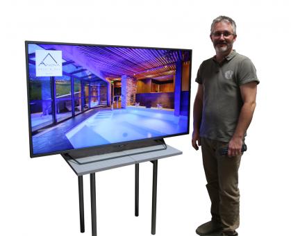 Ecran télévision 4K - 55 pouces - 139 cm